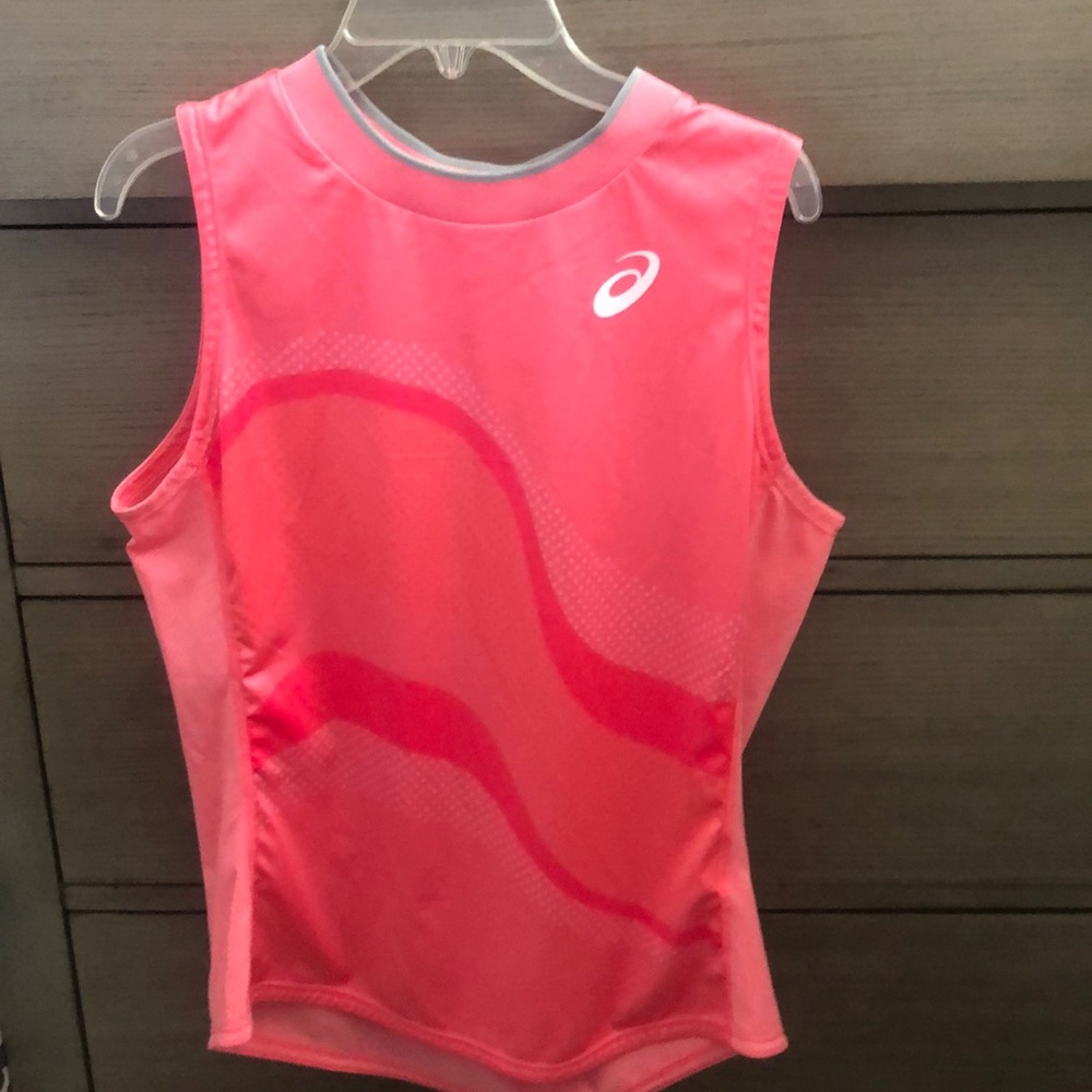 ASICS pink tennis / pickleball tank top unused